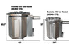 Scandia 40K BTU Gas Sauna Heater - Liquid Propane - Piezo - Vertical