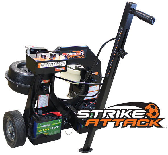 Strike Attack Soccer Machine, 12V DC (W/ 90V Charger)